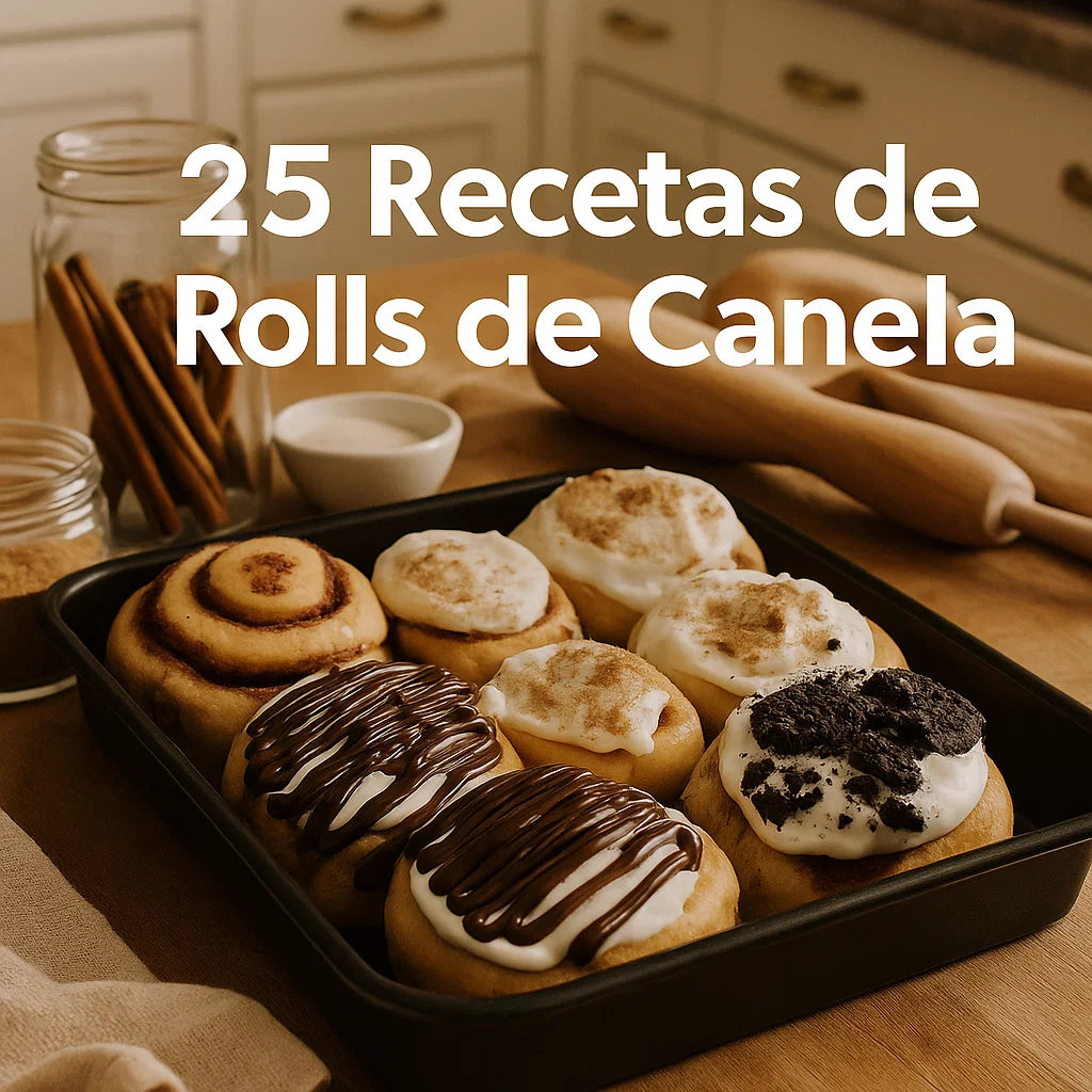 25 Recetas de Rolls de Canela para disfrutar