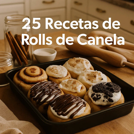 25 Recetas de Rolls de Canela para disfrutar